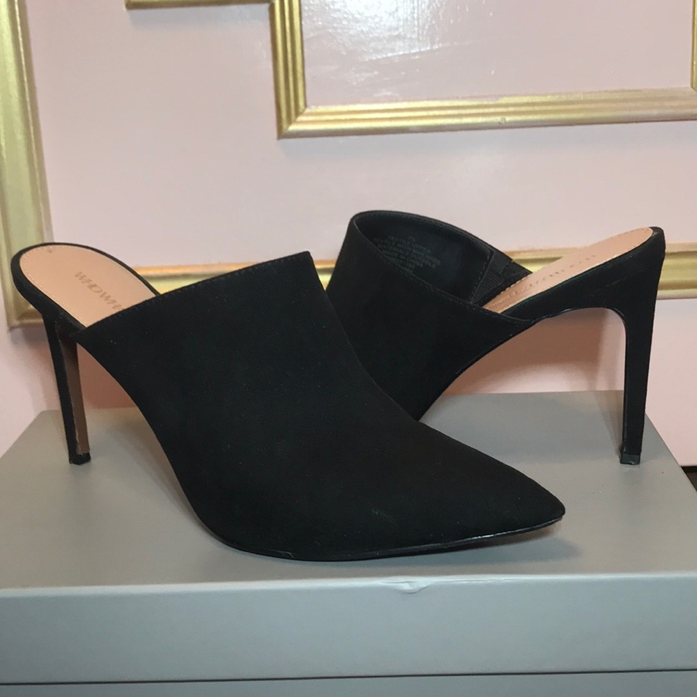 Who What Wear Mule Heels